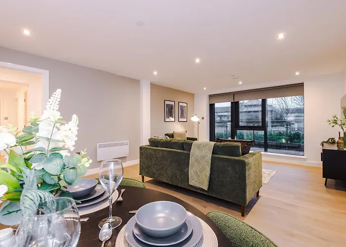 公寓 Stylish 2-Bed City Centre Apt With Parking 利兹