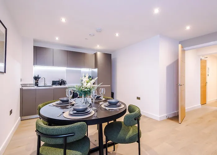 Appartement Stylish 2-bed Centre With Parking Leeds (West Yorkshire)