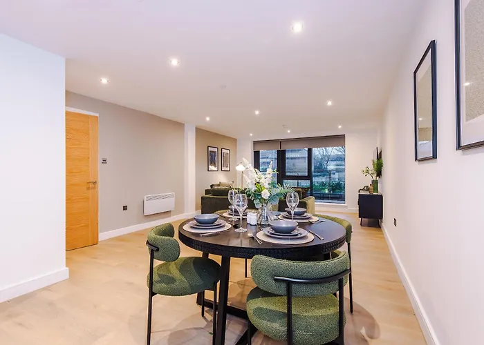 Stylish 2-bed Centre With Parking Appartement Leeds (West Yorkshire)