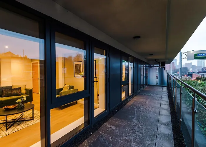 公寓 Stylish 2-Bed City Centre Apt With Parking 利兹